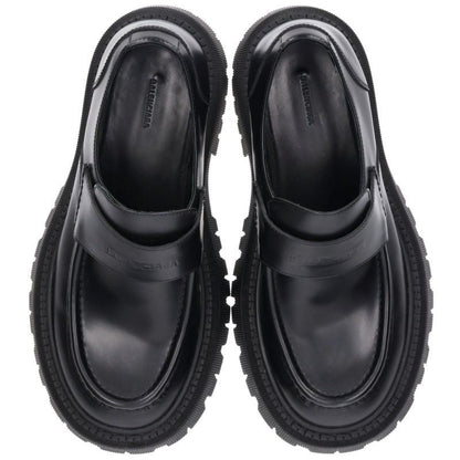 BALENCIAGA Tractor Leather Loafers Size EU 40