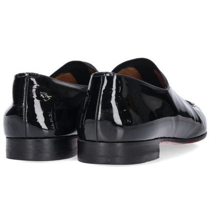 Christian Louboutin Black Patent Loafers Size EU 42