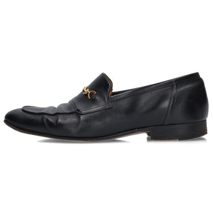 GUCCI Interlocking G Horsebit Loafers Black Size 5.5