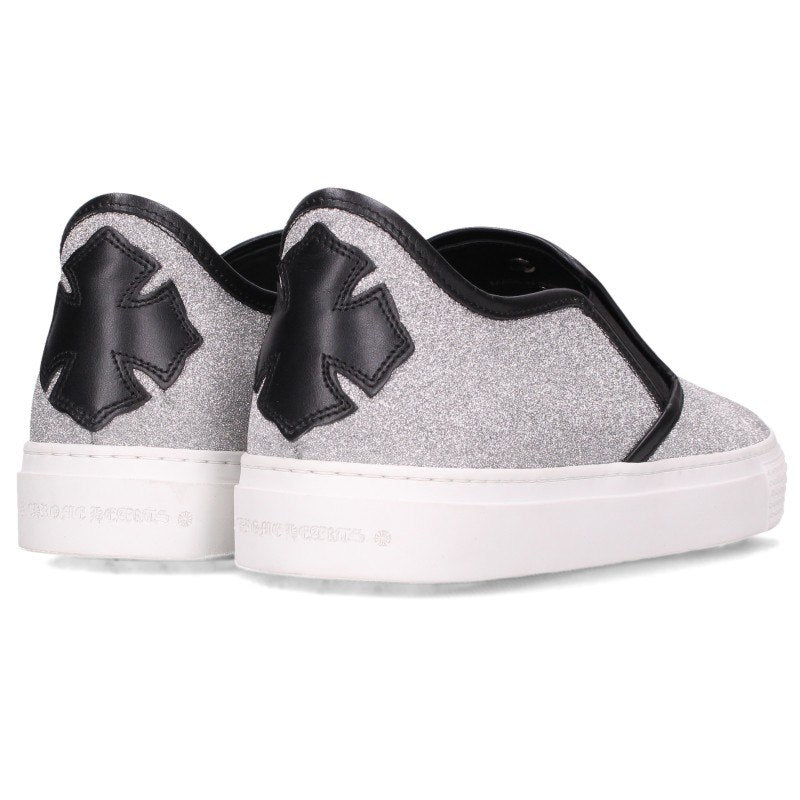 Chrome Hearts SLIP ON Glitter Leather Multi Loafers Size EU 43