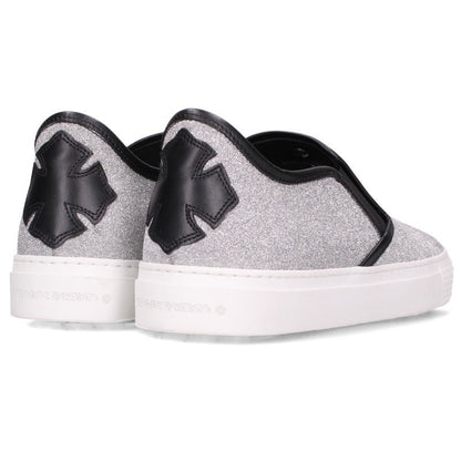 Chrome Hearts SLIP ON Glitter Leather Multi Loafers Size EU 43