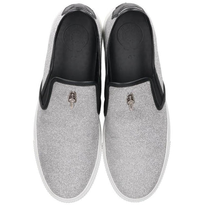 Chrome Hearts SLIP ON Glitter Leather Multi Loafers Size EU 43