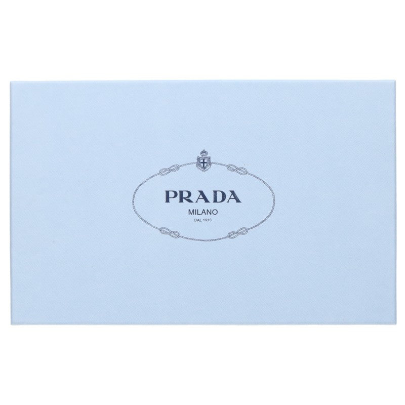 PRADA Black Leather Triangle Logo Mules Sandals Size EU 41