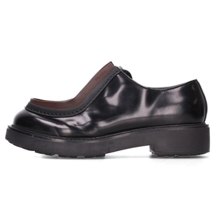 PRADA 23AW Diapason 2EG421 Shoes Black/Brown Size 9.5