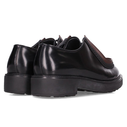 PRADA 23AW Diapason 2EG421 Shoes Black/Brown Size 9.5
