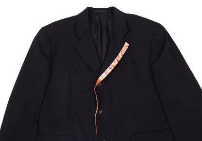 COMME des GARCONS HOMME PLUS Ethnic Tape Jacket Blue Size S