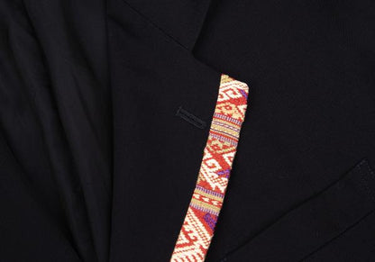 COMME des GARCONS HOMME PLUS Ethnic Tape Jacket Blue Size S