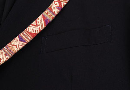 COMME des GARCONS HOMME PLUS Ethnic Tape Jacket Blue Size S