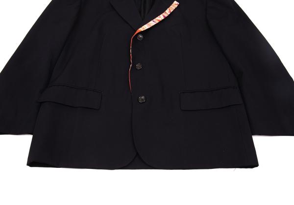 COMME des GARCONS HOMME PLUS Ethnic Tape Jacket Blue Size S