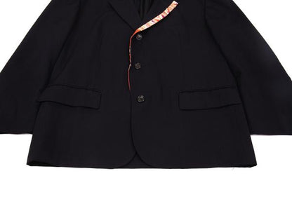 COMME des GARCONS HOMME PLUS Ethnic Tape Jacket Blue Size S