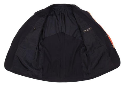 COMME des GARCONS HOMME PLUS Ethnic Tape Jacket Blue Size S