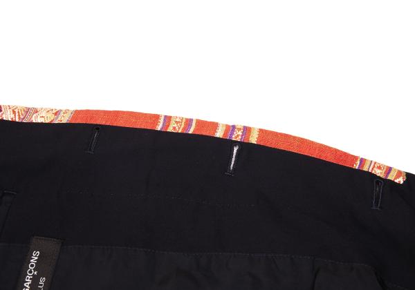 COMME des GARCONS HOMME PLUS Ethnic Tape Jacket Blue Size S