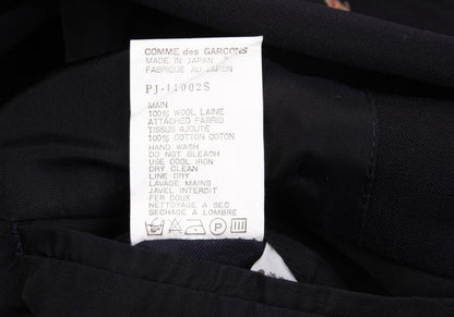 COMME des GARCONS HOMME PLUS Ethnic Tape Jacket Blue Size S