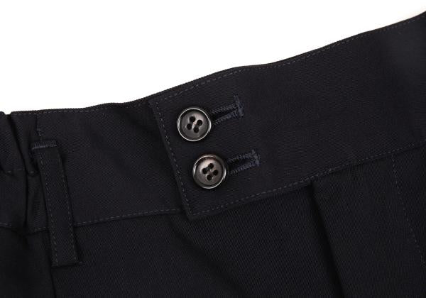 COMME des GARCONS HOMME PLUS Wool Trousers Navy Size S