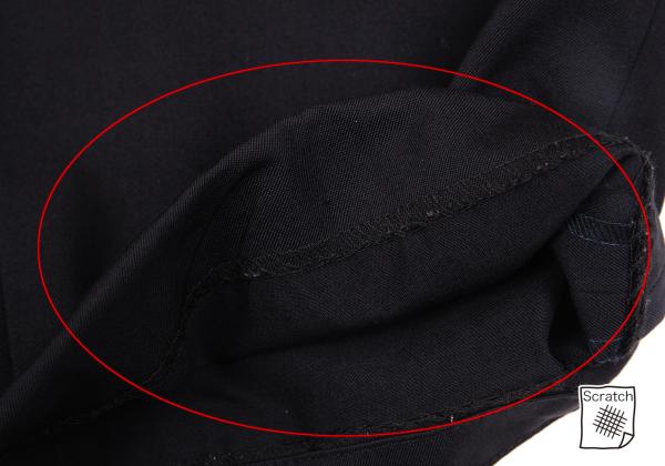 COMME des GARCONS HOMME PLUS Wool Trousers Navy Size S