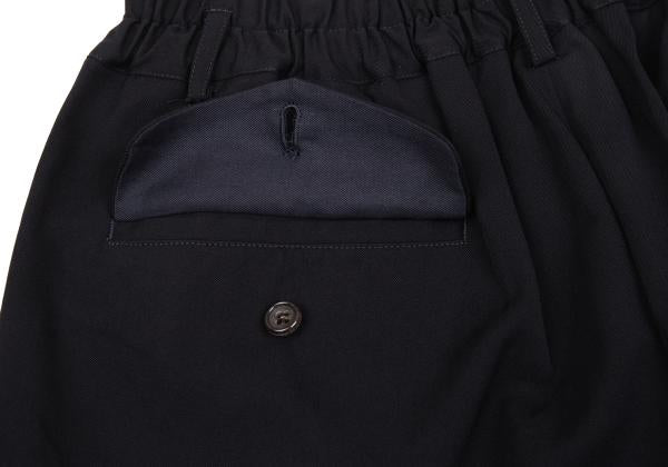 COMME des GARCONS HOMME PLUS Wool Trousers Navy Size S