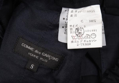 COMME des GARCONS HOMME PLUS Wool Trousers Navy Size S