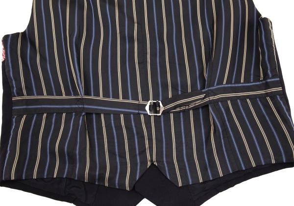 COMME des GARCONS HOMME PLUS Ethnic Tape Suit Navy Size S M