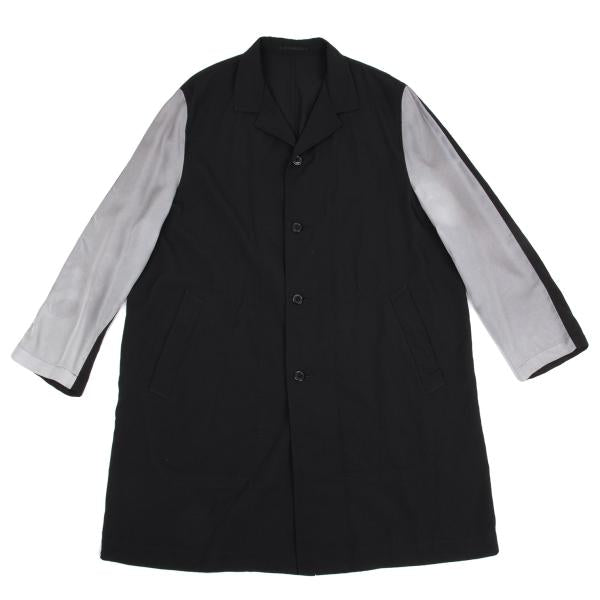 COMME des GARCONS HOMME PLUS Garment Dyed Coat Black Size M