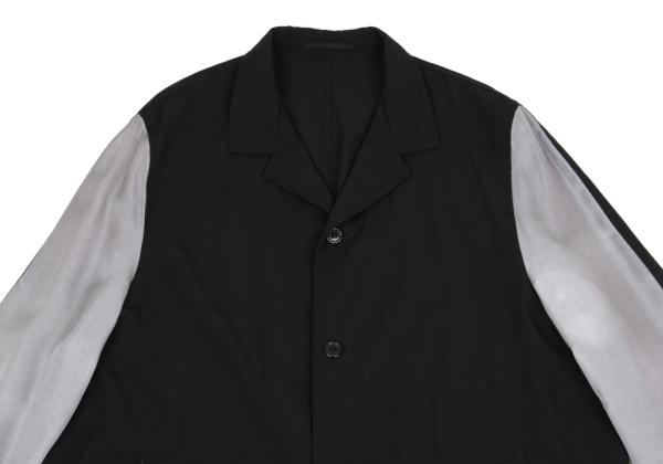 COMME des GARCONS HOMME PLUS Garment Dyed Coat Black Size M