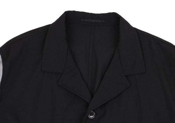 COMME des GARCONS HOMME PLUS Garment Dyed Coat Black Size M
