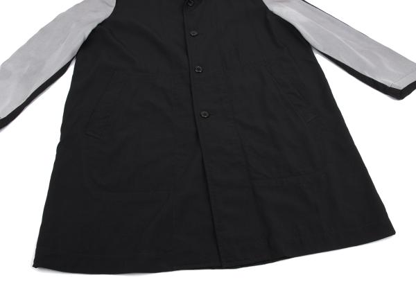 COMME des GARCONS HOMME PLUS Garment Dyed Coat Black Size M