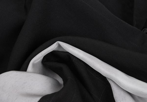 COMME des GARCONS HOMME PLUS Garment Dyed Coat Black Size M