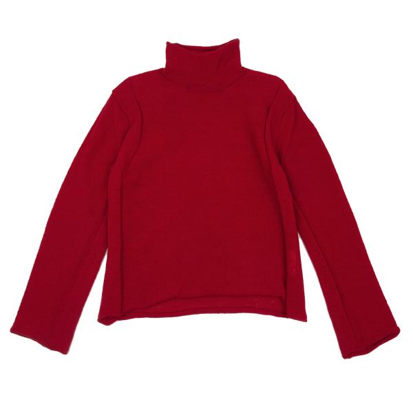 COMME des GARCONS HOMME PLUS Low Gauge Sweater Red Size M