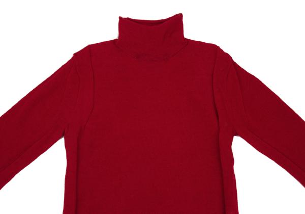 COMME des GARCONS HOMME PLUS Low Gauge Sweater Red Size M