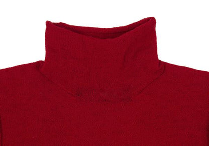 COMME des GARCONS HOMME PLUS Low Gauge Sweater Red Size M