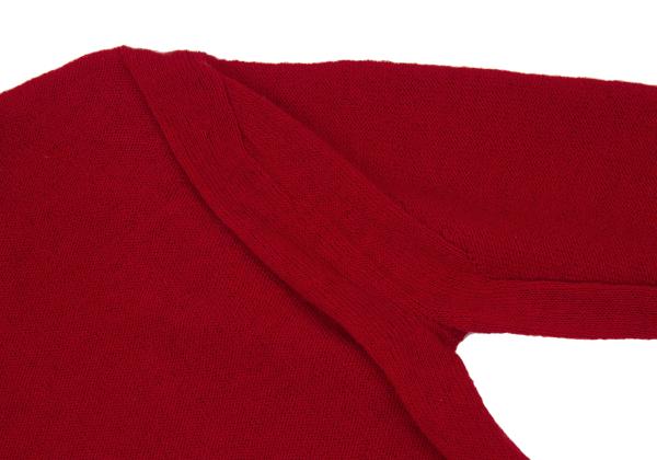 COMME des GARCONS HOMME PLUS Low Gauge Sweater Red Size M