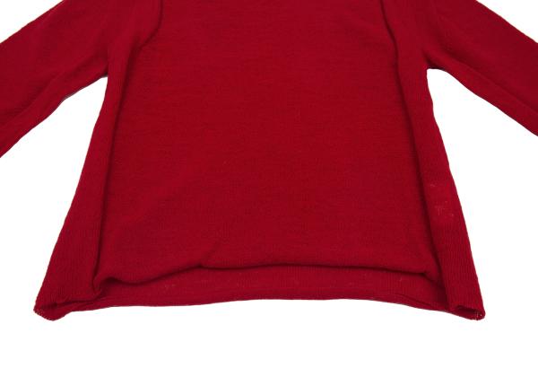 COMME des GARCONS HOMME PLUS Low Gauge Sweater Red Size M