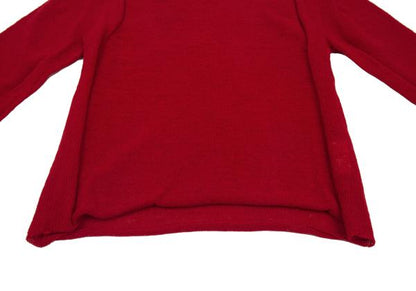 COMME des GARCONS HOMME PLUS Low Gauge Sweater Red Size M