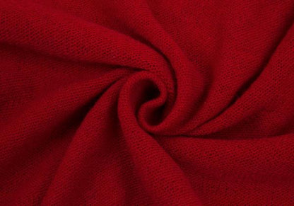 COMME des GARCONS HOMME PLUS Low Gauge Sweater Red Size M