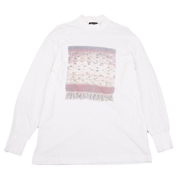 COMME des GARCONS HOMME PLUS Ethnic Knit Top White Size M