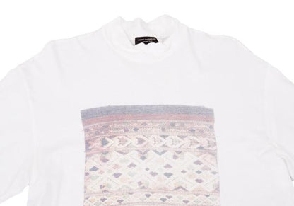 COMME des GARCONS HOMME PLUS Ethnic Knit Top White Size M