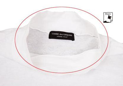 COMME des GARCONS HOMME PLUS Ethnic Knit Top White Size M