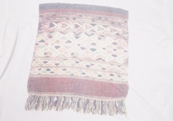 COMME des GARCONS HOMME PLUS Ethnic Knit Top White Size M