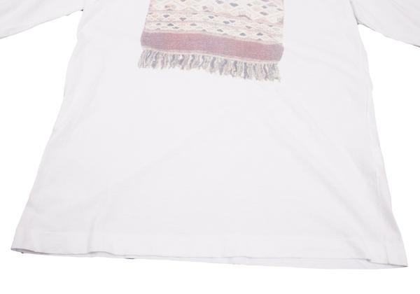COMME des GARCONS HOMME PLUS Ethnic Knit Top White Size M