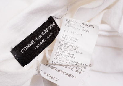 COMME des GARCONS HOMME PLUS Ethnic Knit Top White Size M