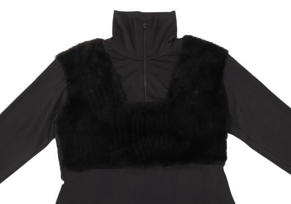 Jean Paul GAULTIER Fur Vest Tunic Size M