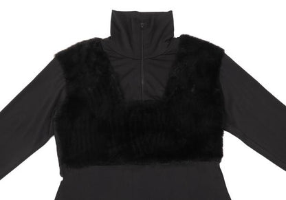 Jean Paul GAULTIER Fur Vest Tunic Size M
