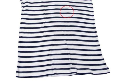 Jean Paul GAULTIER HOMME Marine Stripe T-Shirt Blue Size L