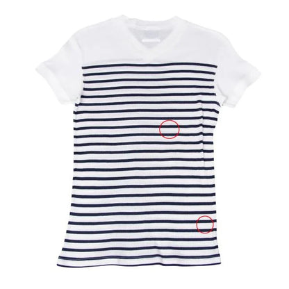Jean Paul GAULTIER HOMME Marine Stripe T-Shirt Blue Size L