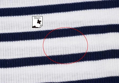 Jean Paul GAULTIER HOMME Marine Stripe T-Shirt Blue Size L