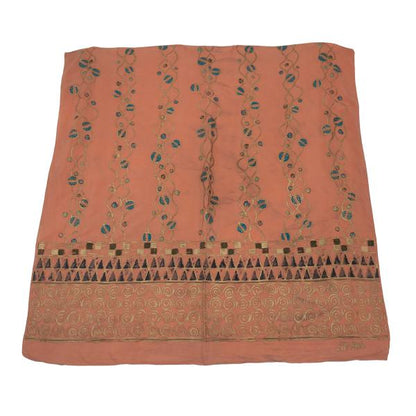 Jean Paul GAULTIER Ethnic Gold Scarf Pink