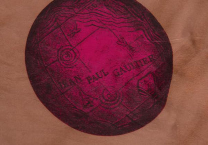 Jean Paul GAULTIER Art Print Scarf Red