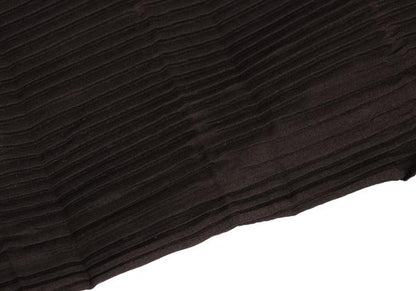 ISSEY MIYAKE WHITE LABEL Zigzag Pleat High Top Brown Size 3