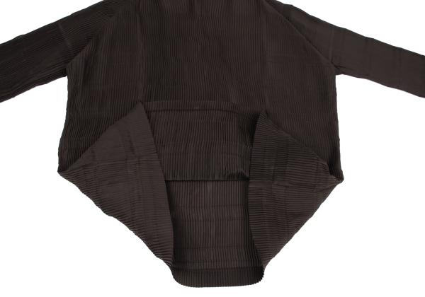 ISSEY MIYAKE WHITE LABEL Zigzag Pleat High Top Brown Size 3