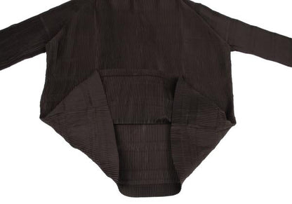 ISSEY MIYAKE WHITE LABEL Zigzag Pleat High Top Brown Size 3